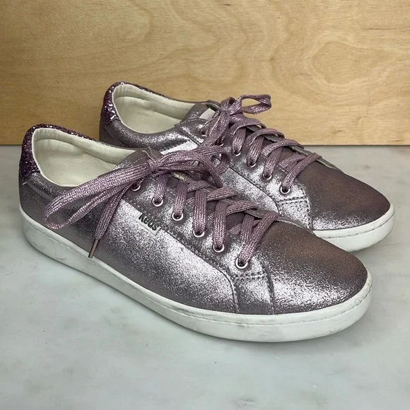 kate spade Shoes Keds X Kate Spade Ace Glitter Metallic Purple